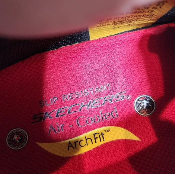 NWT Skechers Arch Fit Melo SR Men's Work Shoe. Slide on black sneakers. 11.5 - Picture 10 of 15